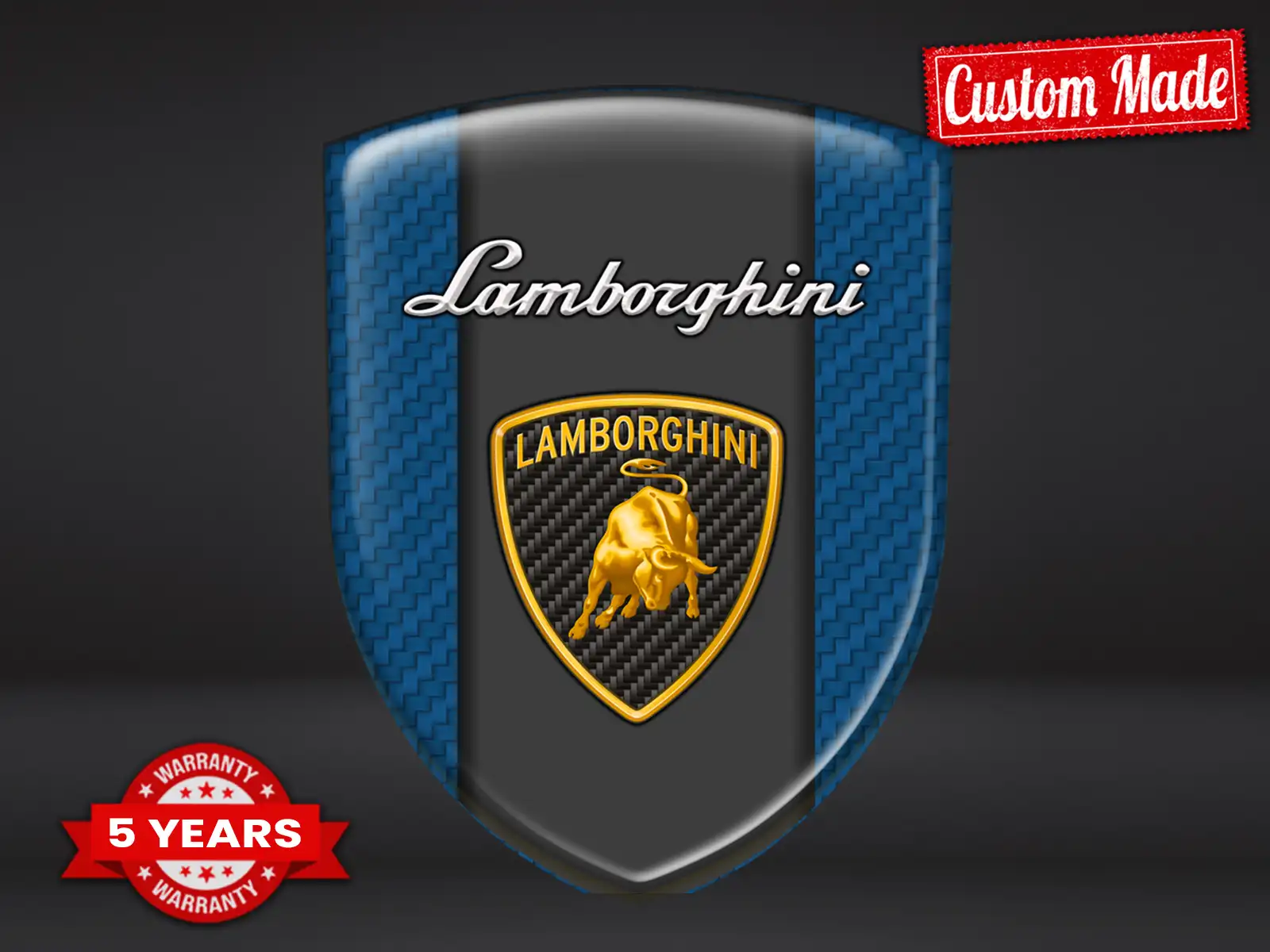Lamborghini Heckscheibensticker Stil Racing Anpassbar